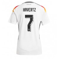 Fotbalové Dres Německo Kai Havertz #7 Dámské Domácí ME 2024 Krátký Rukáv